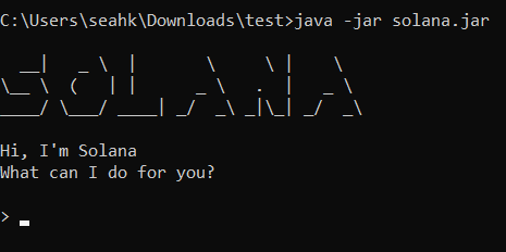 Solana startup